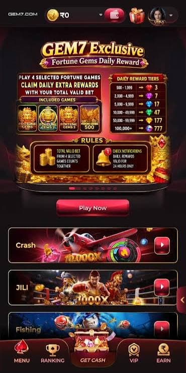 GEM7 Game official gameplay screenshot 3 - Android gaming app interface